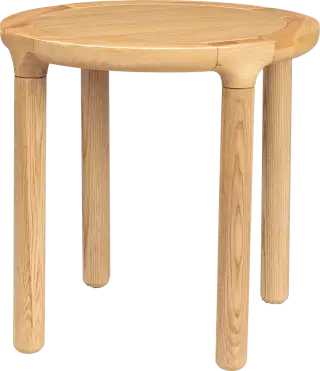 Zuiver Storm stolíky do obývačky odkladací - Svetlé drevo