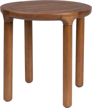 Zuiver Storm stolíky do obývačky - Tmavé drevo