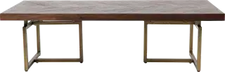 Dutchbone Class stolík do obývačky - Tmavé drevo