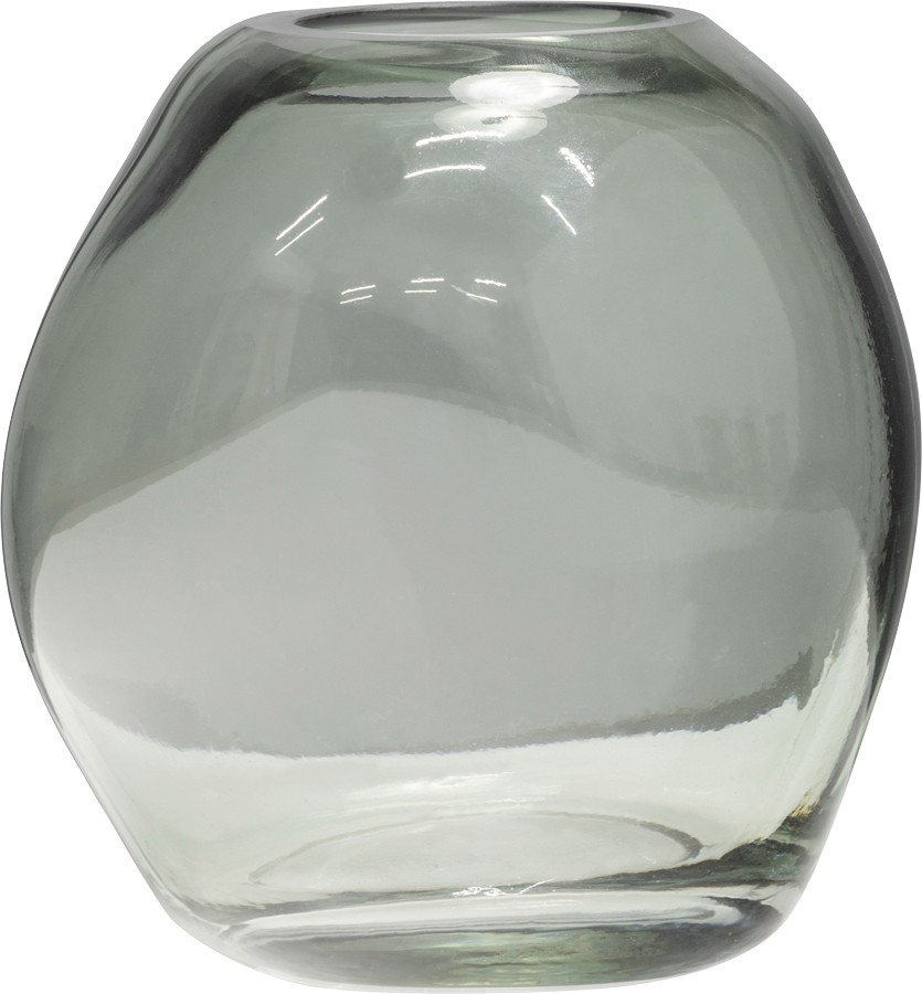 Woood Elio sklenená váza - Nízka