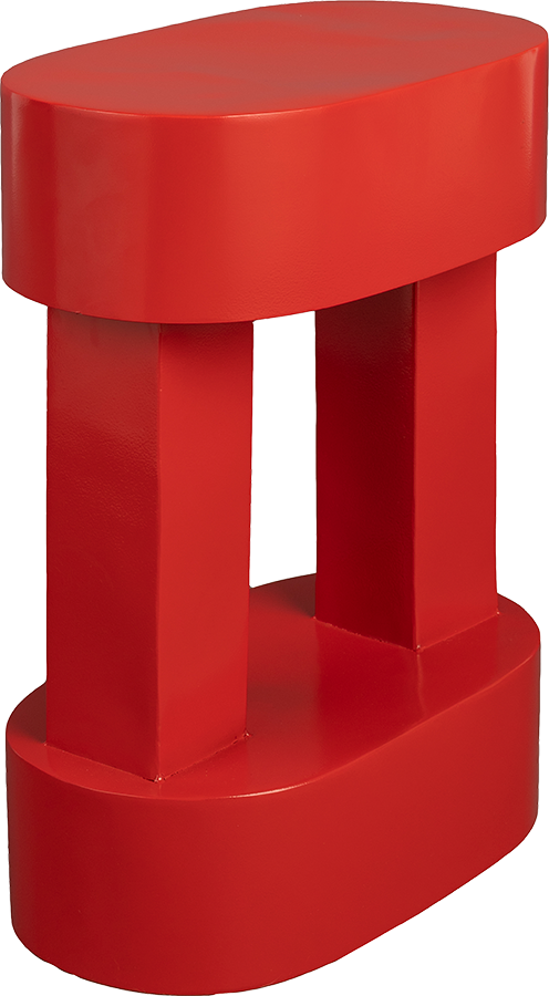Dutchbone Magenta odkladací stolík - Červená