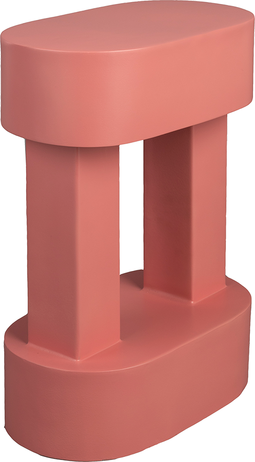 Dutchbone Magenta odkladací stolík - Rúžová