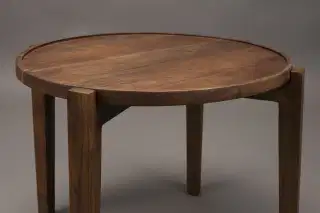 Dutchbone Shane drevený stolík 2