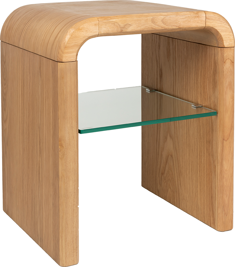 Zuiver Brave drevený príručný stolík