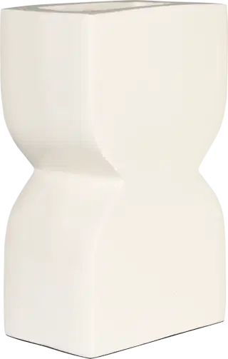 Zuiver Cones dizajnová váza - Béžová, Nízka