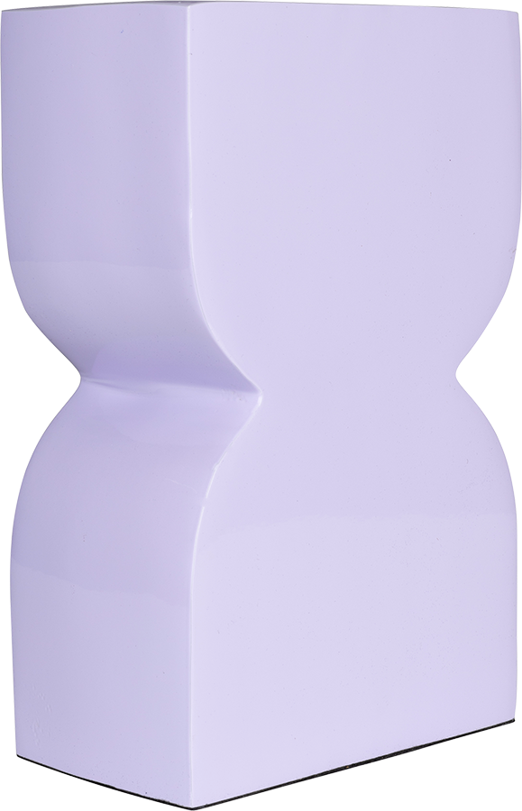 Zuiver Cones dizajnová váza - Fialová, Vysoká