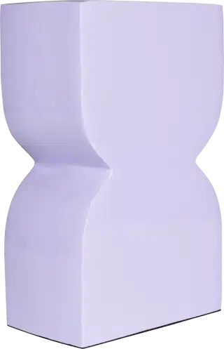 Zuiver Cones dizajnová váza - Fialová, Vysoká