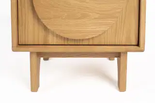 Zuiver Groove drevený nočný stolík 7