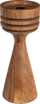 Zuiver Hoover drevený svietnik - Hnedá