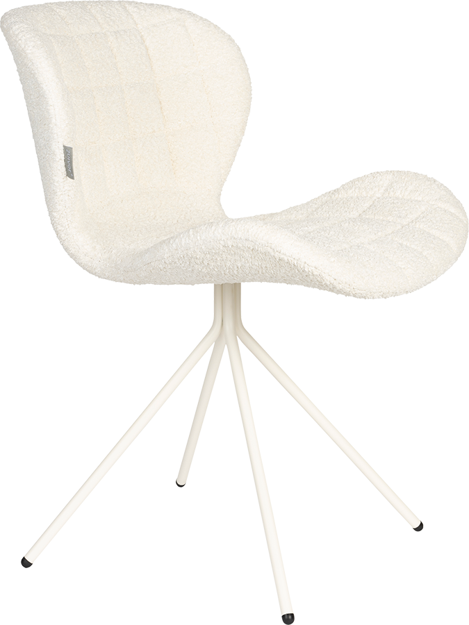 Zuiver OMG soft dizajnová stolička - Biela