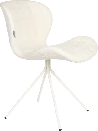 Zuiver OMG soft dizajnová stolička - Biela