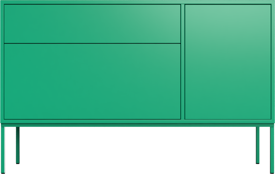Desiva Arnika 01 dizajnová komoda - Zelená
