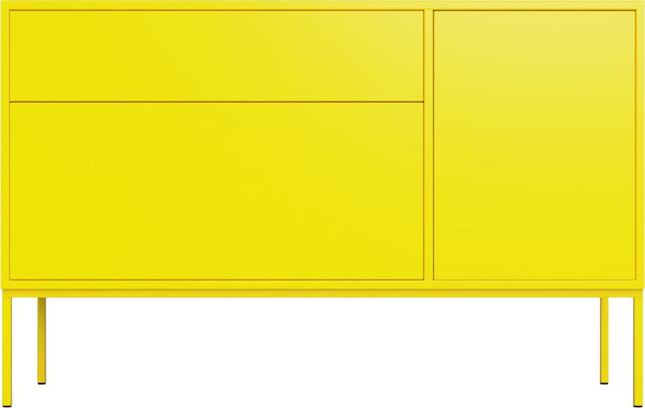 Desiva Arnika 01 dizajnová komoda - Žltá