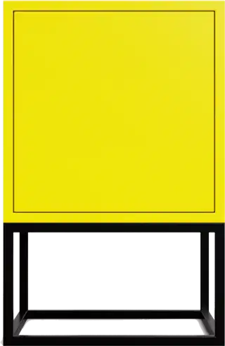 Desiva Enkiant 01 dizajnový nočný stolík - Žltá