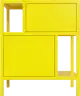 Desiva Firletka 04 kovový nočný stolík - Žltá