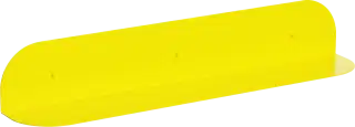 Desiva Redonda 02 nástenné kovové police - Žltá