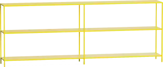 Desiva Sencjo 03 kovový dizajnový regál - Žltá