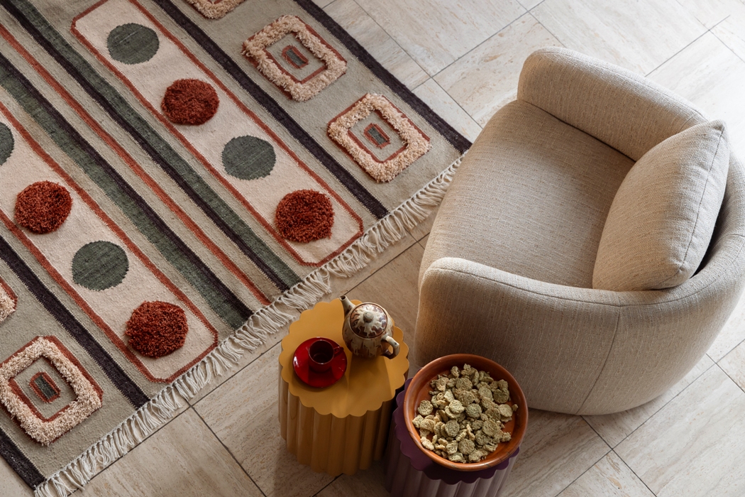 Dutchbone Haydon textúrovaný koberec