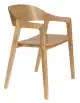 Dutchbone Westlake drevená stolička - Prírodná