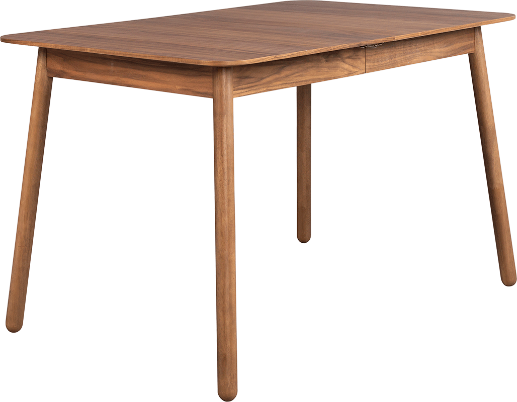 Zuiver Glimps rozkladací jedálenský stôl - Orech, 120/162 x 80 cm