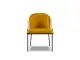 Micadoni Limmen moderná stolička - béžovo-žltá