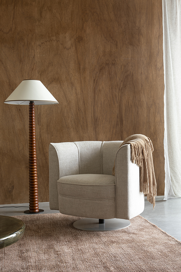 Dutchbone Flower retro kreslo