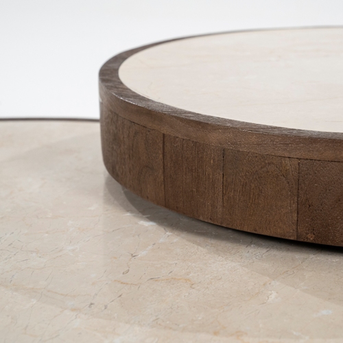 Okrúhly tvar a jemné proporcie vytvárajú harmonický a sofistikovaný vzhľad v každej miestnosti