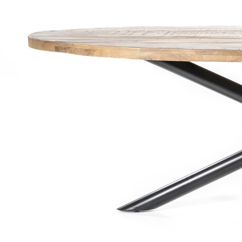 Oválny tvar – plynulé línie pre harmonické stolovanie