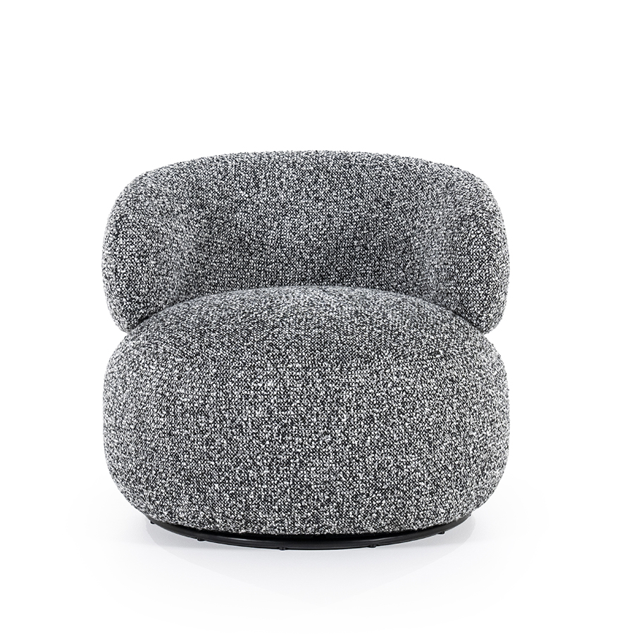 Eleonora Maeve čalunené kreslo - Čierna