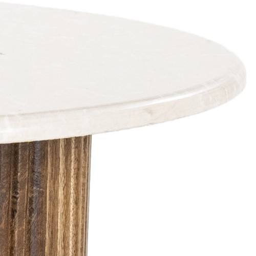 Okrúhla stolová doska z prírodného mramoru