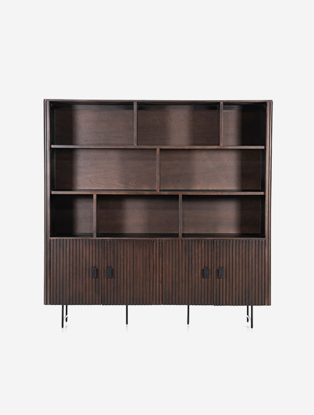 Eleonora Remi drevená knižnica