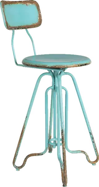Dutchbone Ovid pultová stolička - Modrá