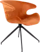 Zuiver Mia čalúnená stolička - Oranžová