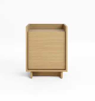 Mohha Cez nočný stolík - Prírodná, Dub