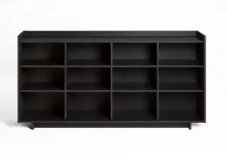 Mohha Cez drevená knižnica - Čierna