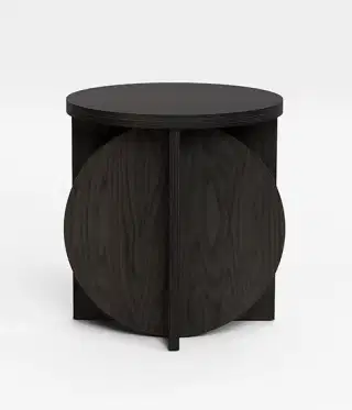 Mohha Defi okrúhly stolík - Čierna