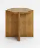 Mohha Ijop okrúhly stolík/stolička - Hnedá