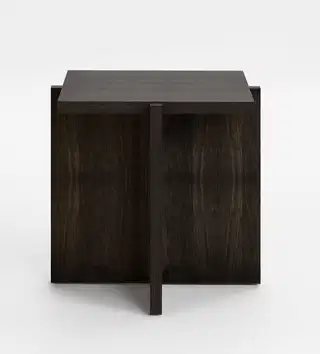 Mohha Ijop hranatý stolík/stolička - Antracitová
