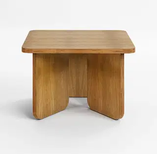 Mohha Oval odkladací stolík - Hnedá