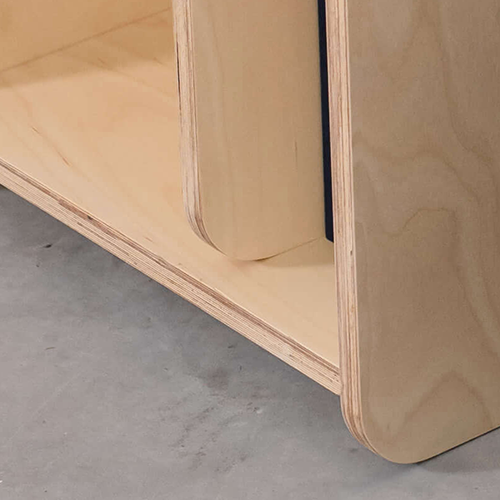 Ošetrený vysokokvalitný materiál
