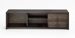 Mohha Oval skrinka pod TV - Antracitová