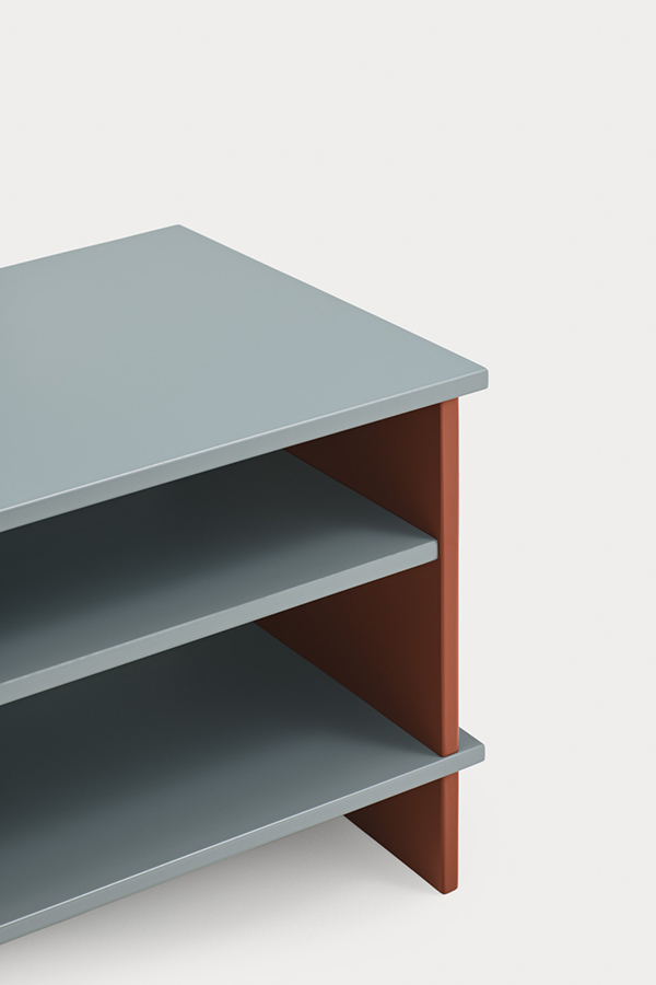 Teulat Inari drevená skrinka pod TV 10