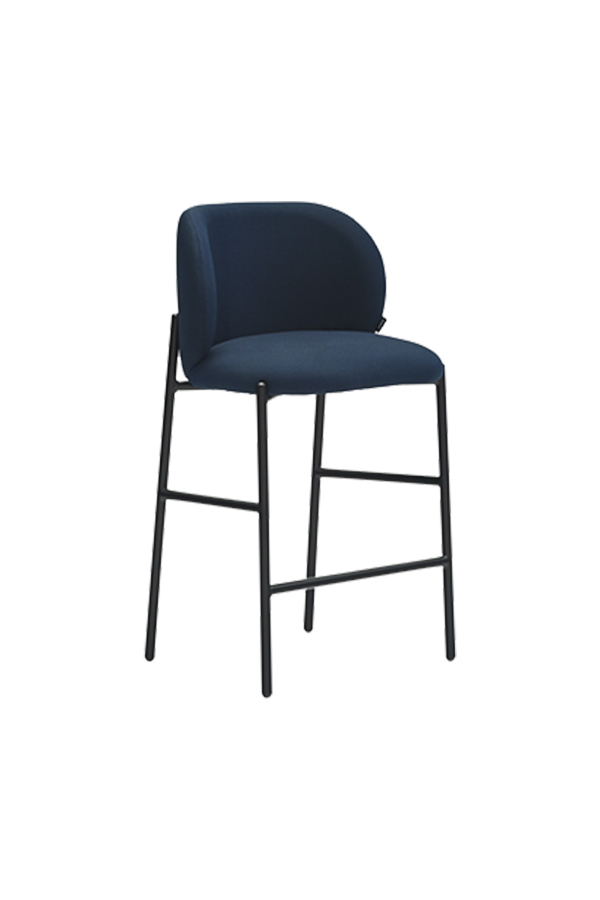 Teulat Mogi barová stolička - Modrá, 65cm