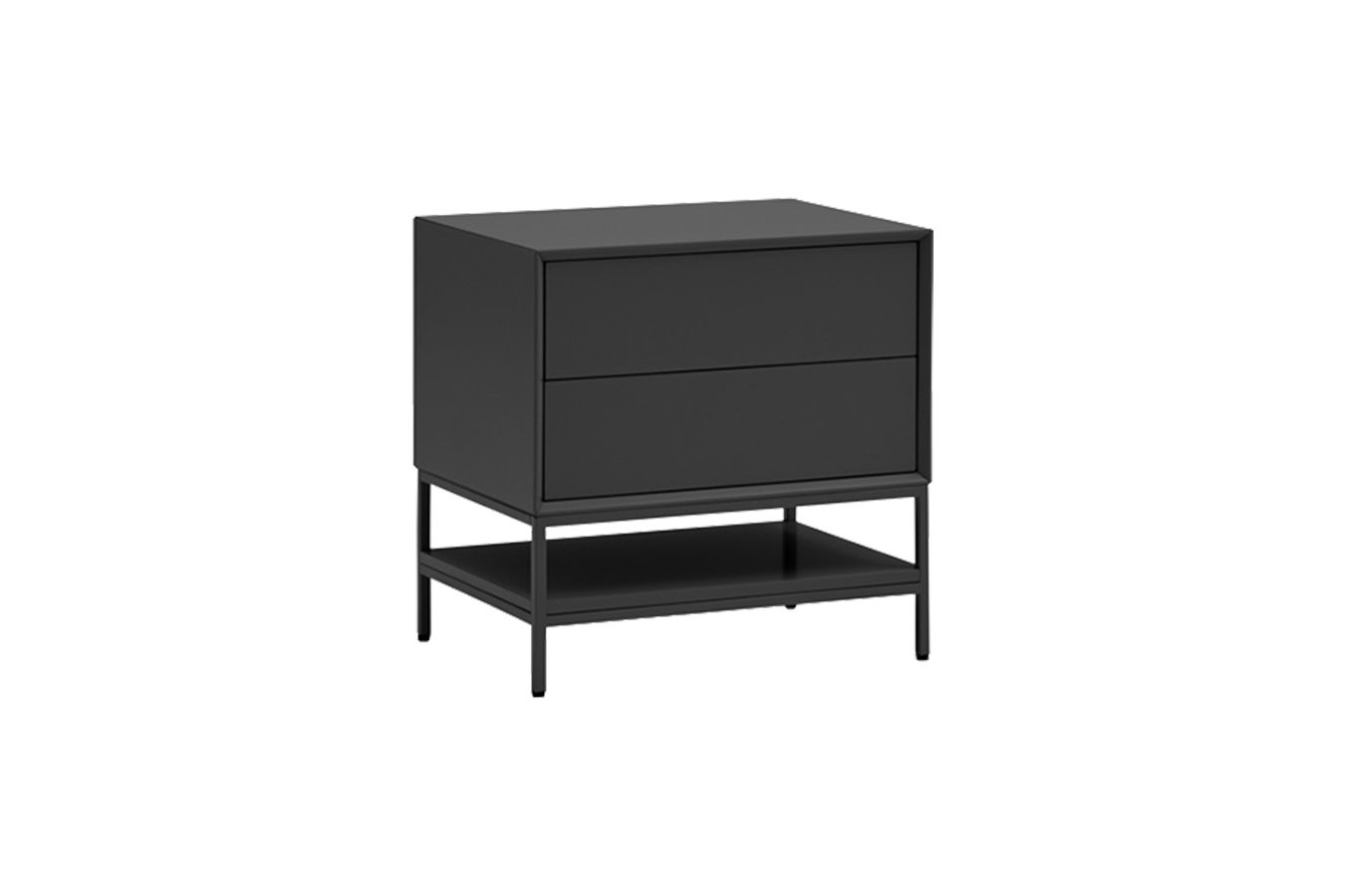 Teulat Platt nočný stolík - Čierna
