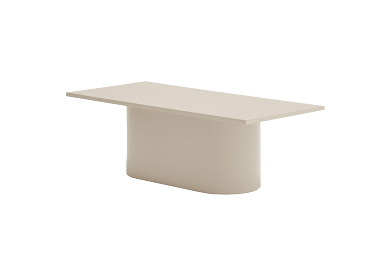 Teulat Totem konferenčný stolík - Piesková, Obdlžníkový
