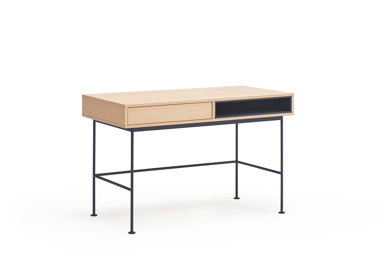 Teulat Yoko písací stôl - Drevo/Antracit