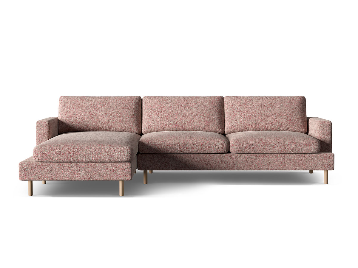 Micadoni Aliya dizajnová sedačka - Ružová, Ľavá, 245 cm