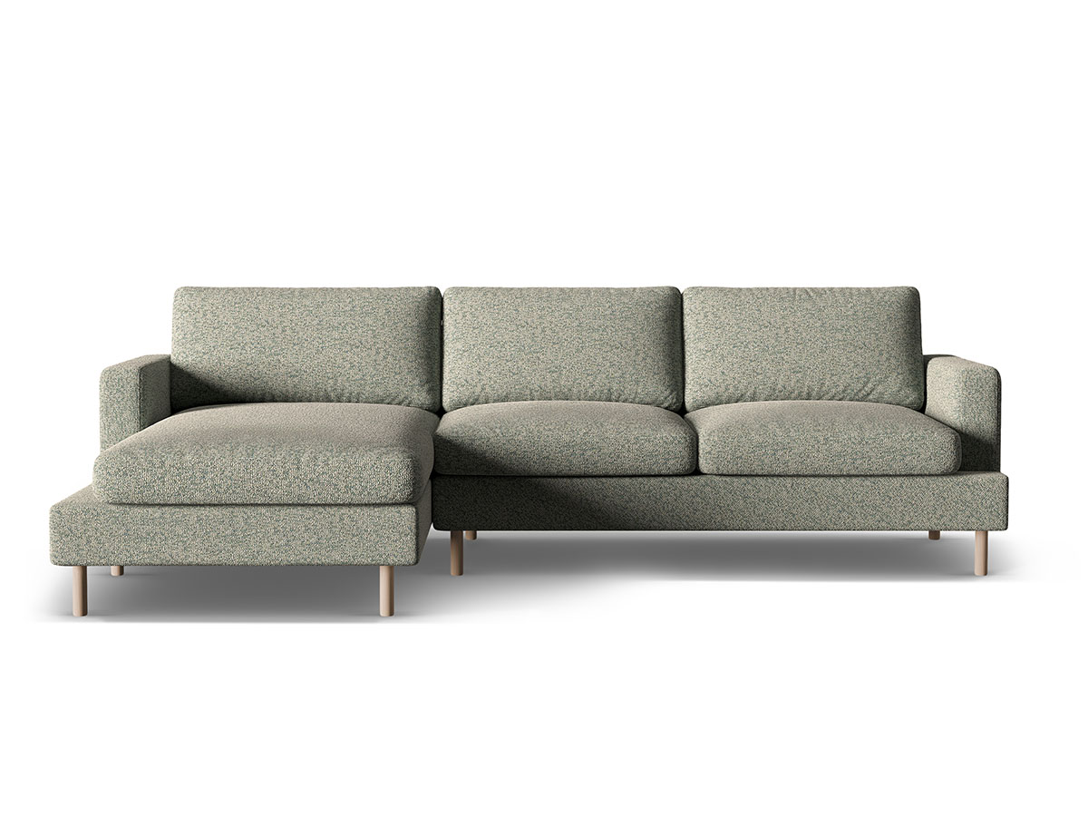 Micadoni Aliya dizajnová sedačka - Zelená, Pravá, 245 cm