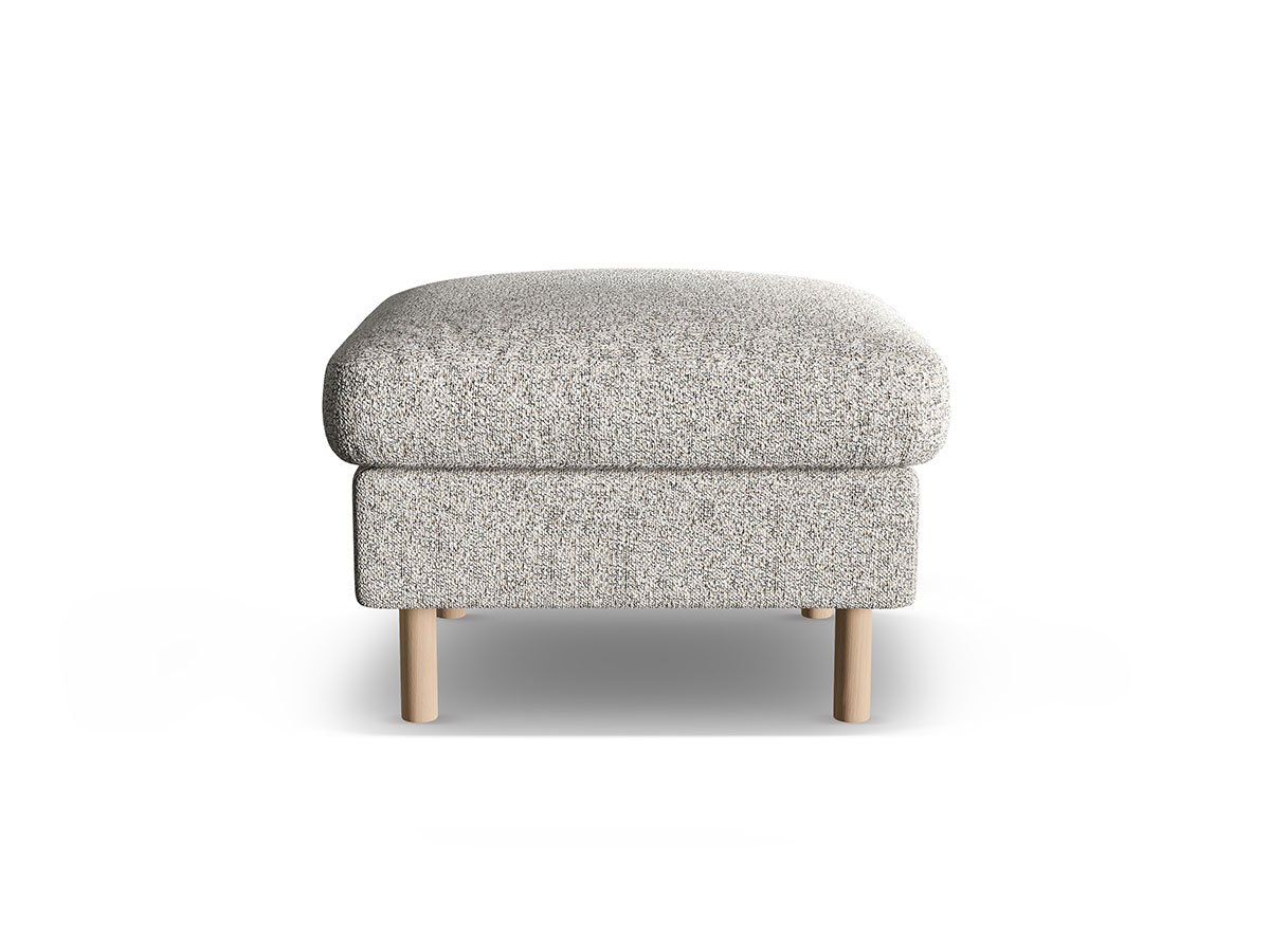 Micadoni Aliya dizajnový ottoman - Béžová