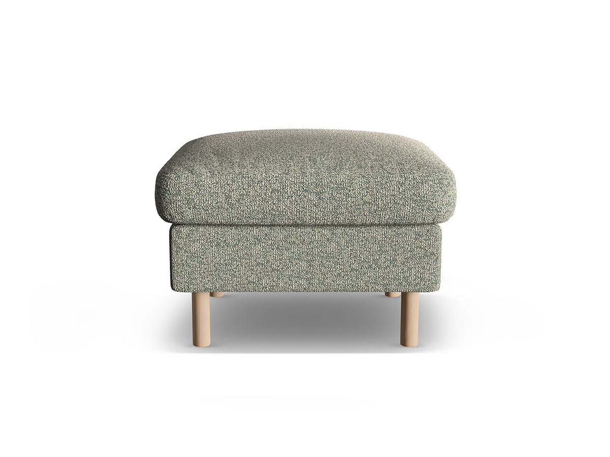 Micadoni Aliya dizajnový ottoman - Zelená